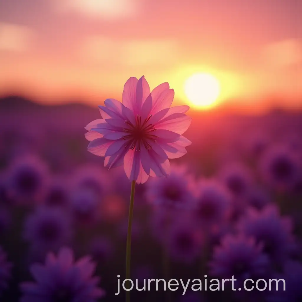 Sunset-Allium-Flower-Field-A-HyperRealistic-16K-Vision-of-Purple-Beauty
