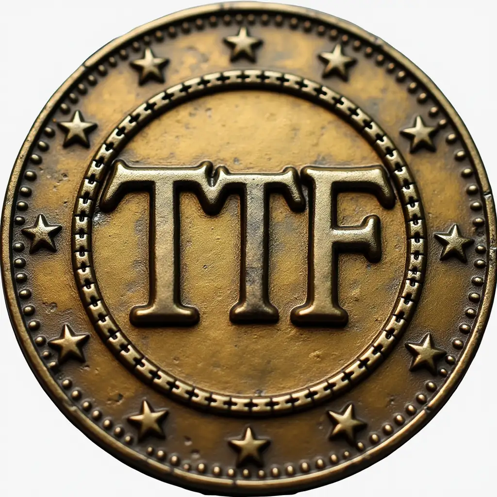 Mysterious TTF Coin in Antique Style