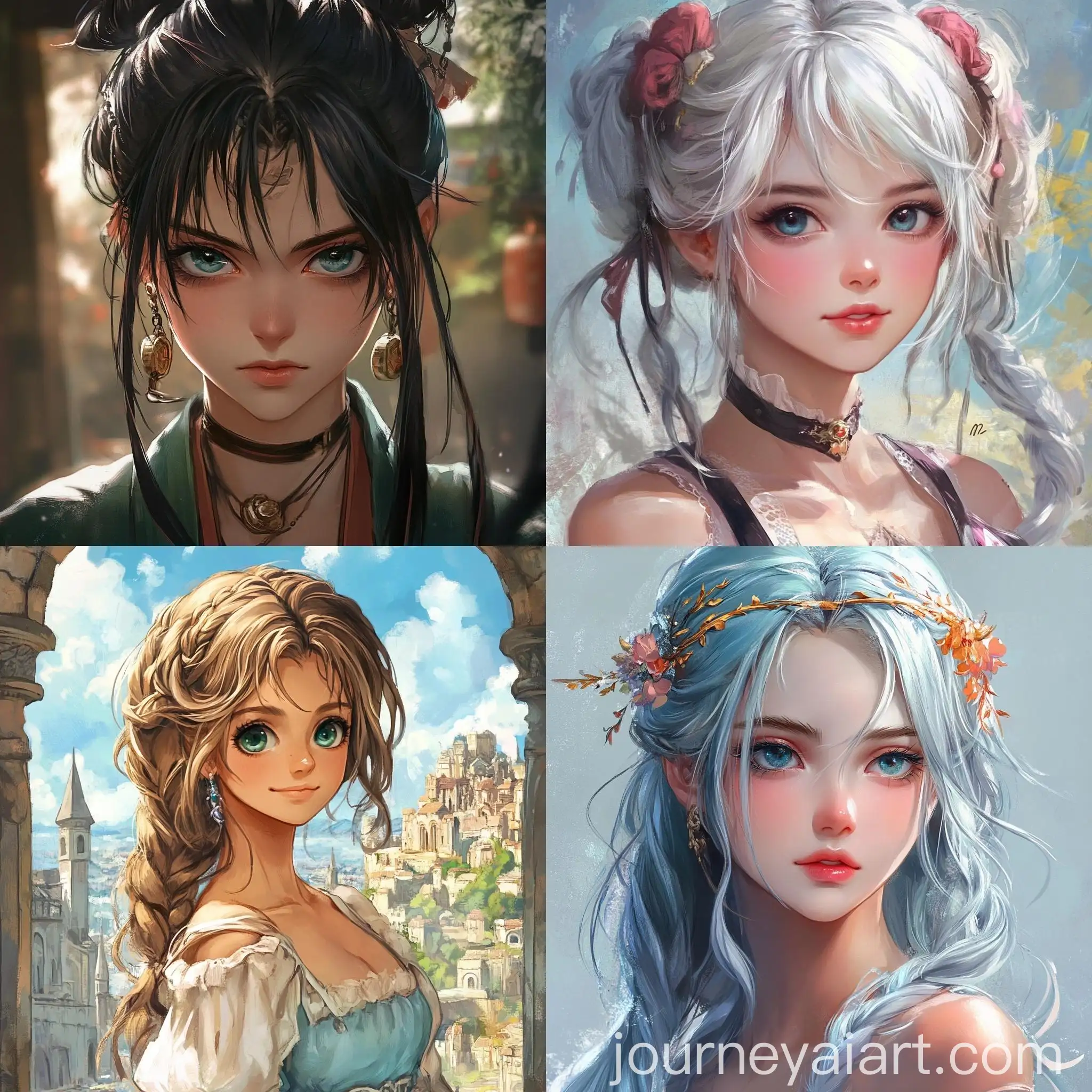 Fantasy-Anime-Cartoon-Character-Artwork