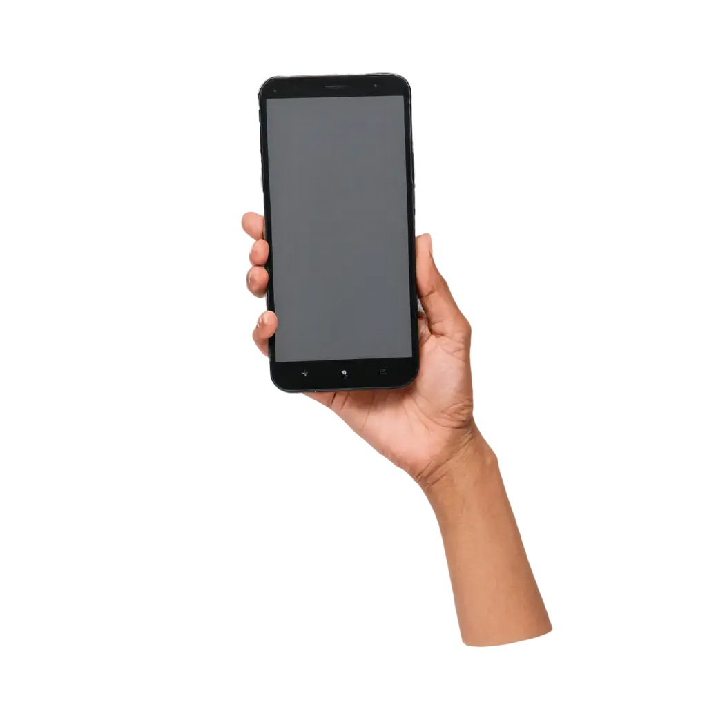 HighQuality-PNG-Image-of-Hands-Holding-a-Cellphone-Enhance-Your-Visual-Content-with-Clarity