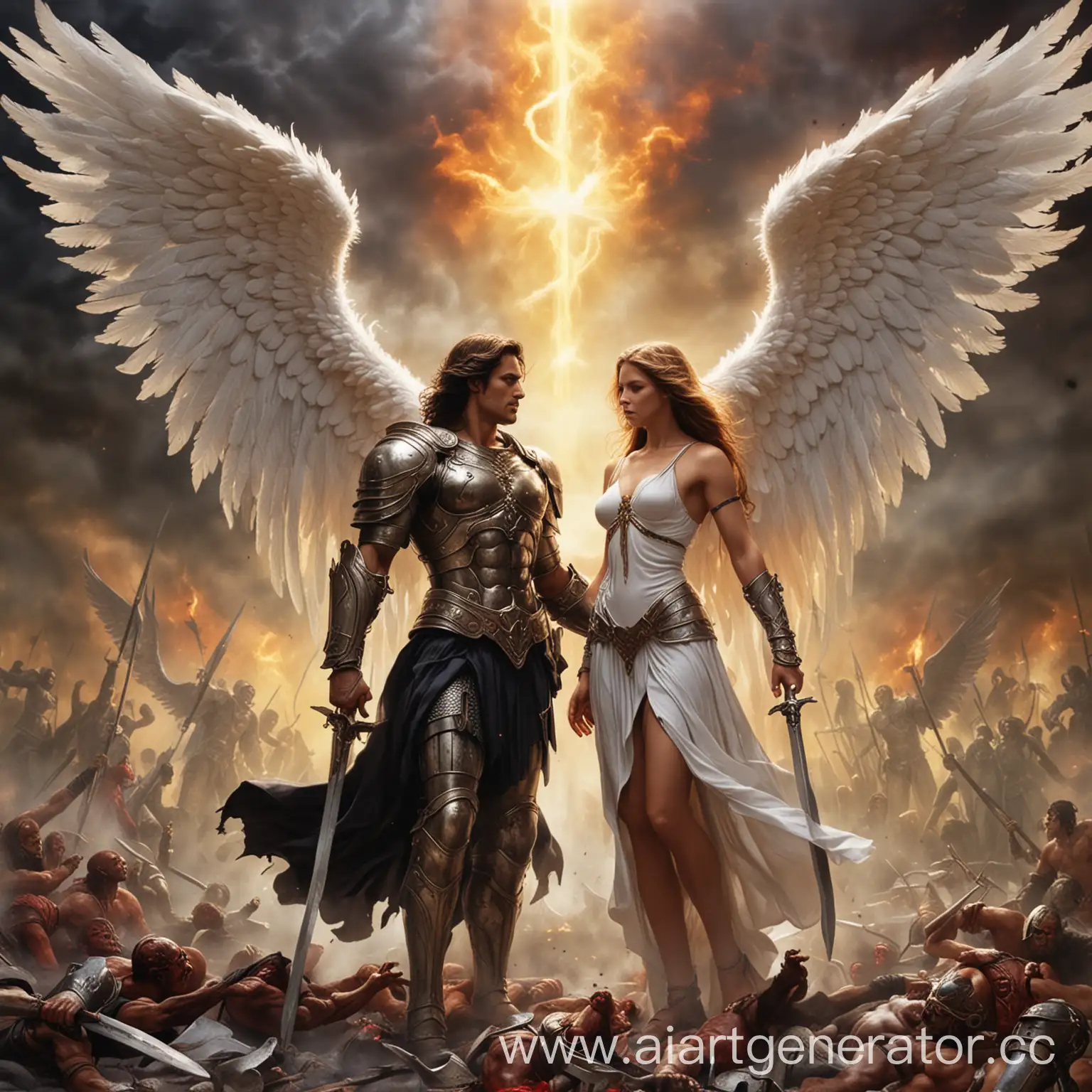 Angels-and-Warriors-Clash-Between-Heaven-and-Hell