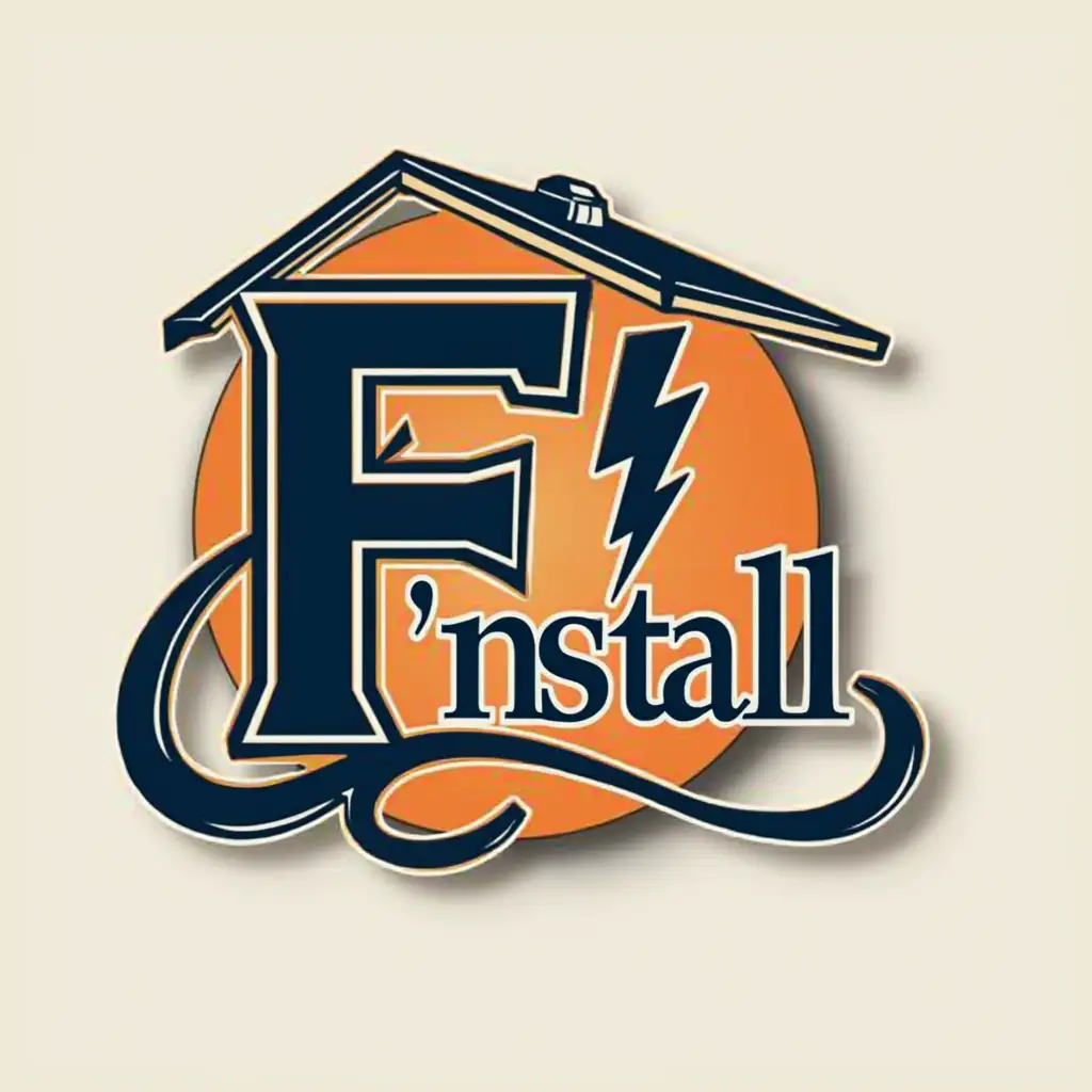 I’m looking logo for my electrical company, names company F’install