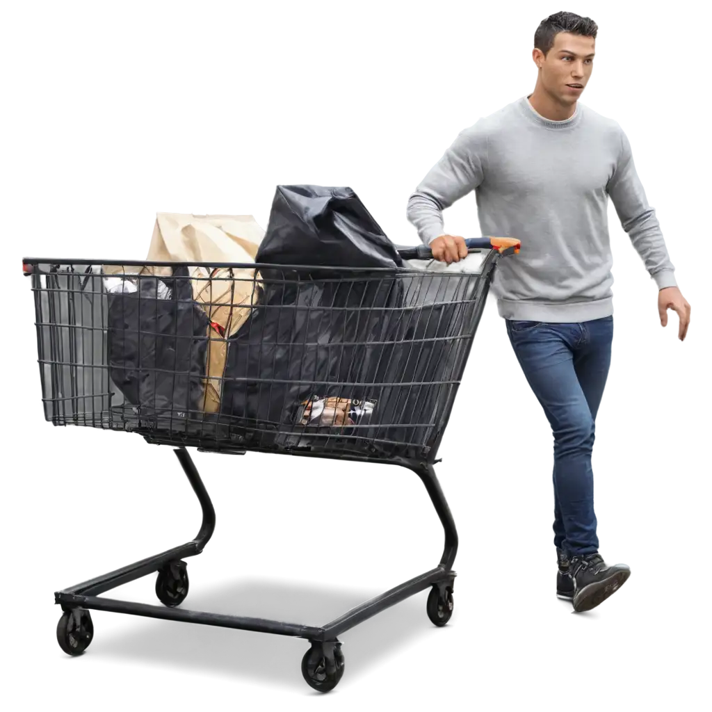 Cristiano-Ronaldo-Shopping-in-a-Supermarket-HighQuality-PNG-Image-for-Creative-Projects