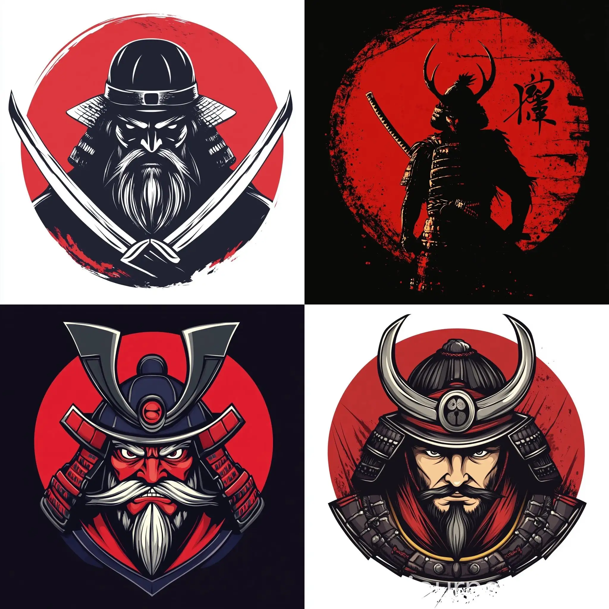 Chukotka-Samurai-Vector-Logo-Design