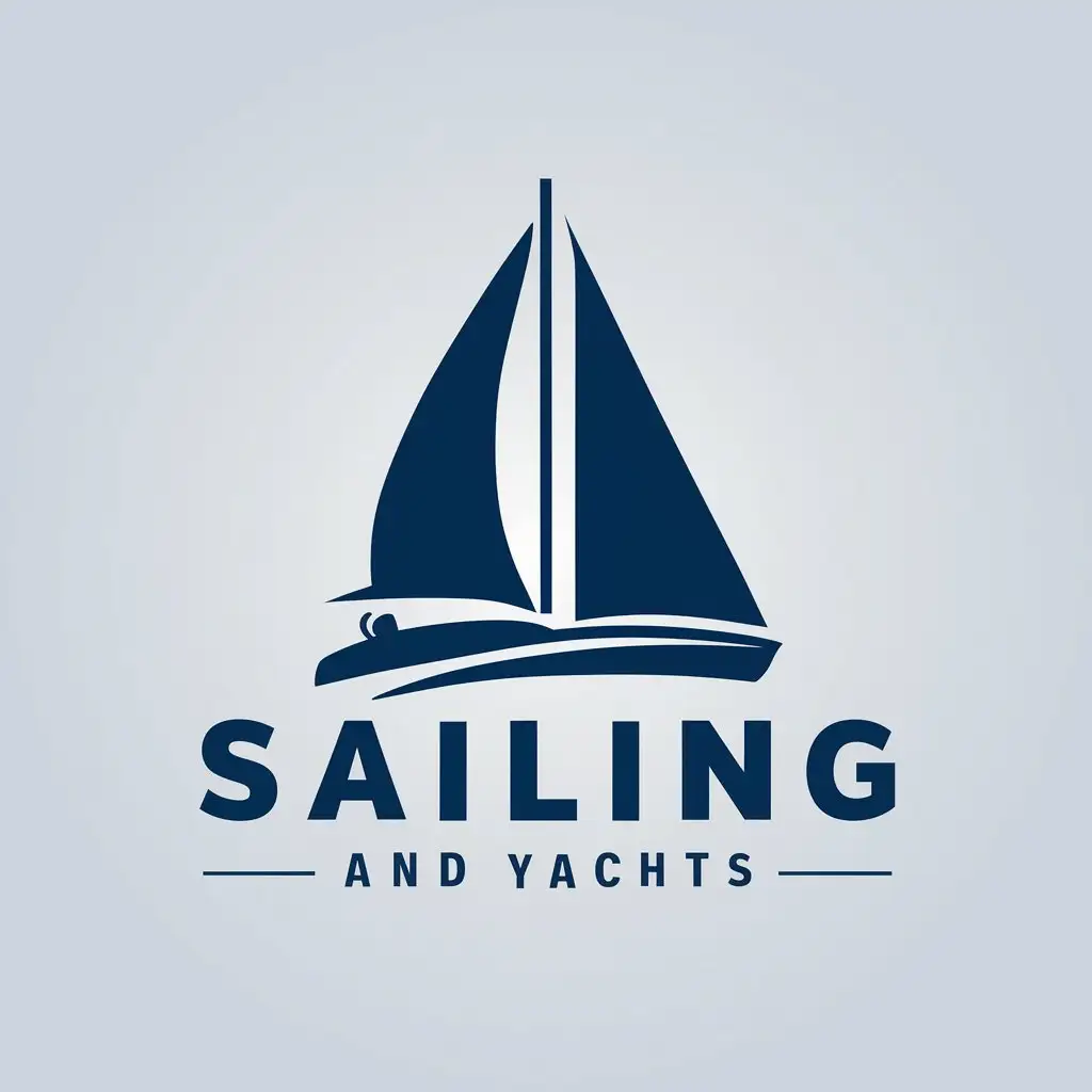 LOGO-Design-for-Sailing-and-Yachts-Blue-Marine-Yachts-Symbol-for-Sports-Fitness-Industry