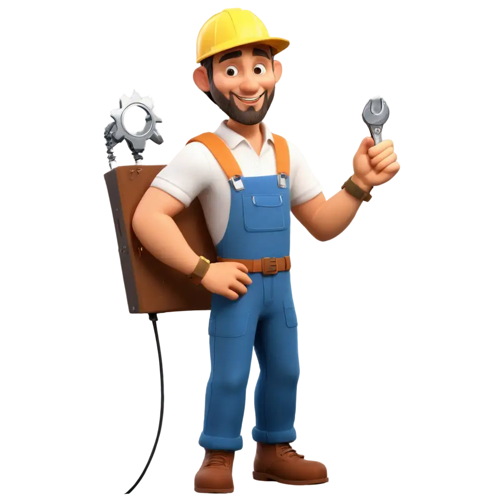 Creative-Cartoon-Electrician-PNG-Image-An-Animated-Depiction-of-an-Electrician