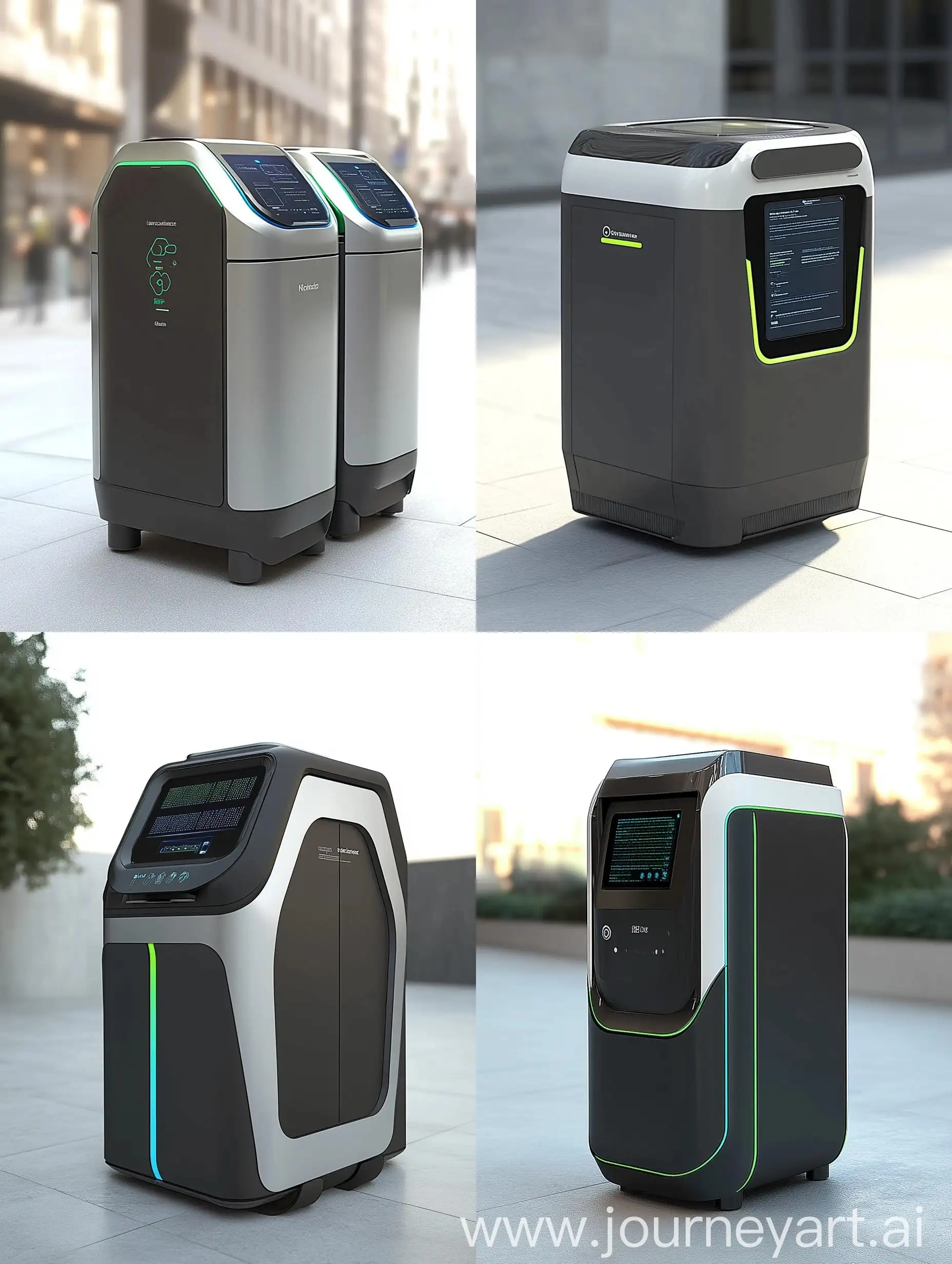 Futuristic-Urban-Waste-Bin-System-2050-Modular-Design-with-AI-Sorting-and-Solar-Integration