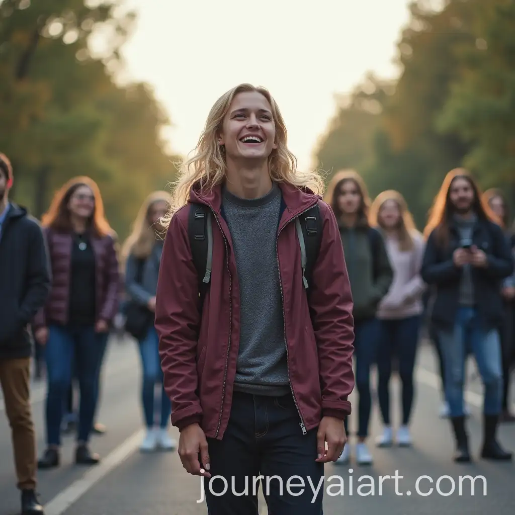 Students-Crying-on-Road