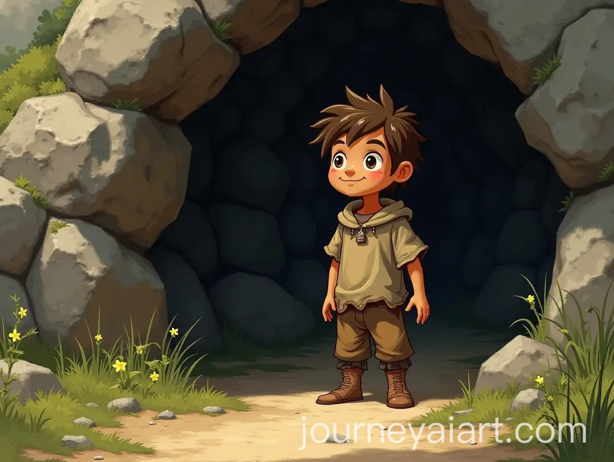 Young-Boy-Exploring-Hidden-Mountain-Cave