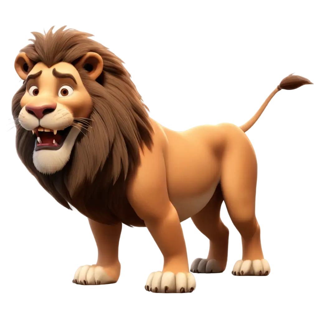 Lion-3D-Pixar-Style-PNG-Image-Perfect-for-HighQuality-Digital-Art-Projects