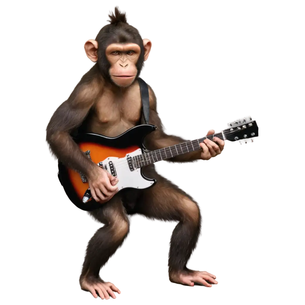 Monkey-PlayingPNG-Image-Usage-Scenarios-Guitar-PNG-HighQuality-Image-for-Creative-Projects