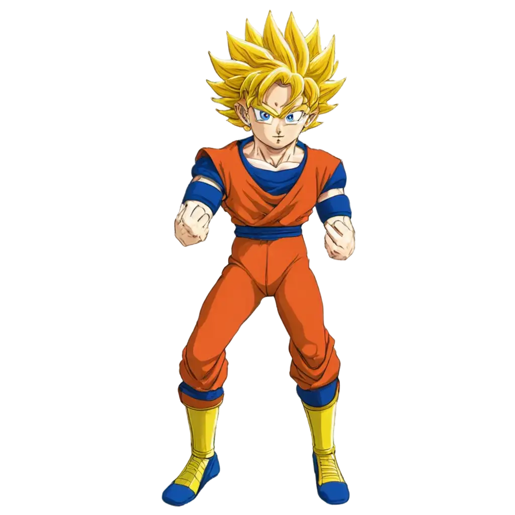 Son-Goku-Super-Saiyan-PNG-HighQuality-Image-for-Iconic-Dragon-Ball-Moments