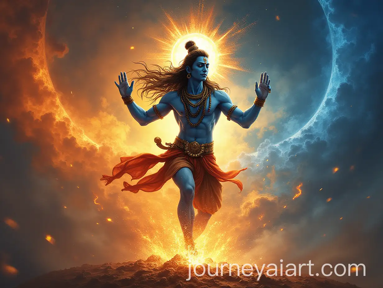 Lord-Shivas-TandavaAI-Art-Prompt-Expansion-Dance-Representing-the-Cosmic-Cycle-of-Creation-Sustenance-and-Destruction