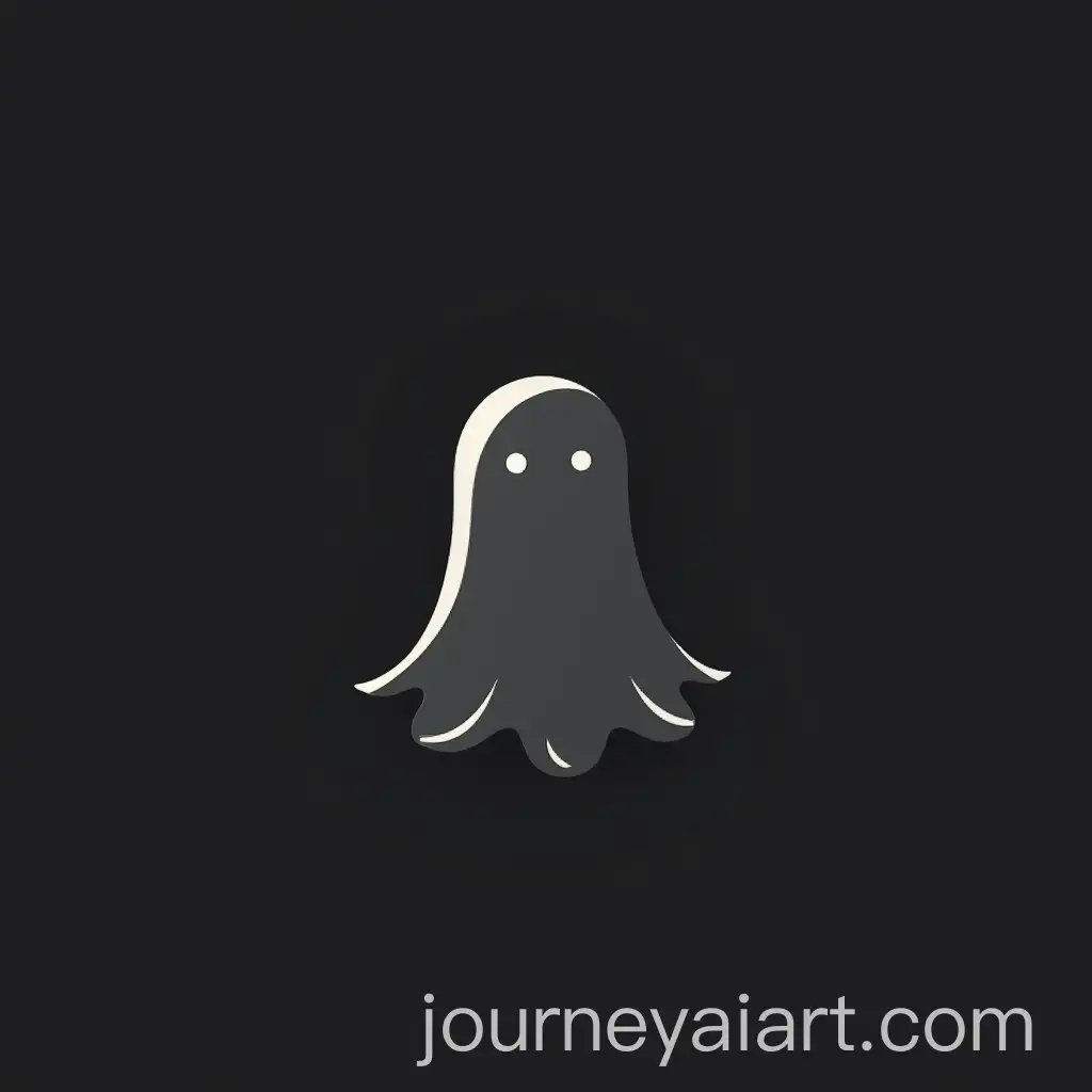 Minimalist-Phantom-Ghost-Logo-Design-with-Flowing-Lines