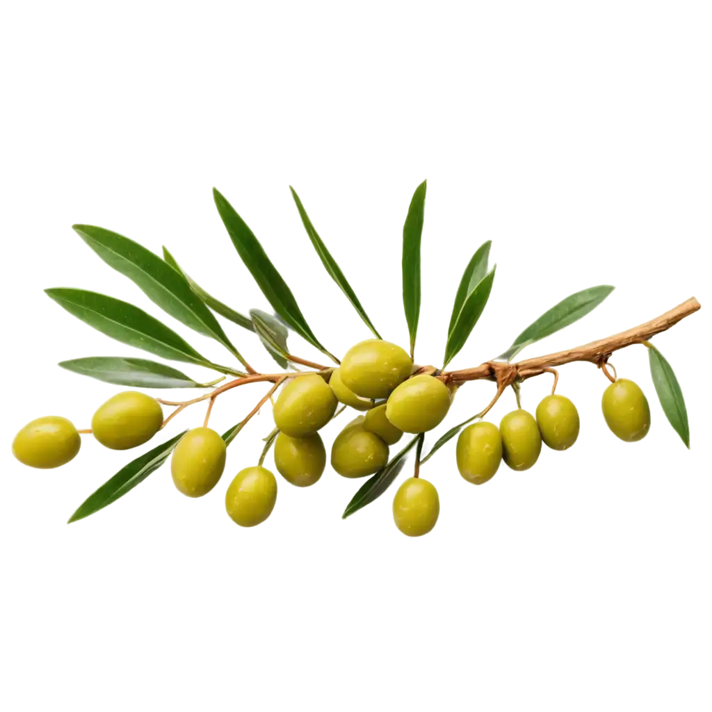 HighQuality-Olive-Branch-PNG-Image-for-Versatile-Design-Applications