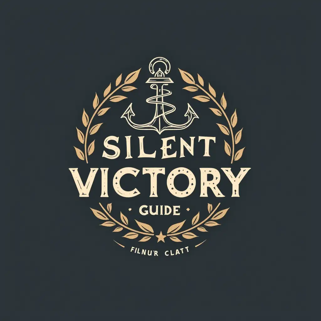 a logo with this words 'Silent Victory Guide'