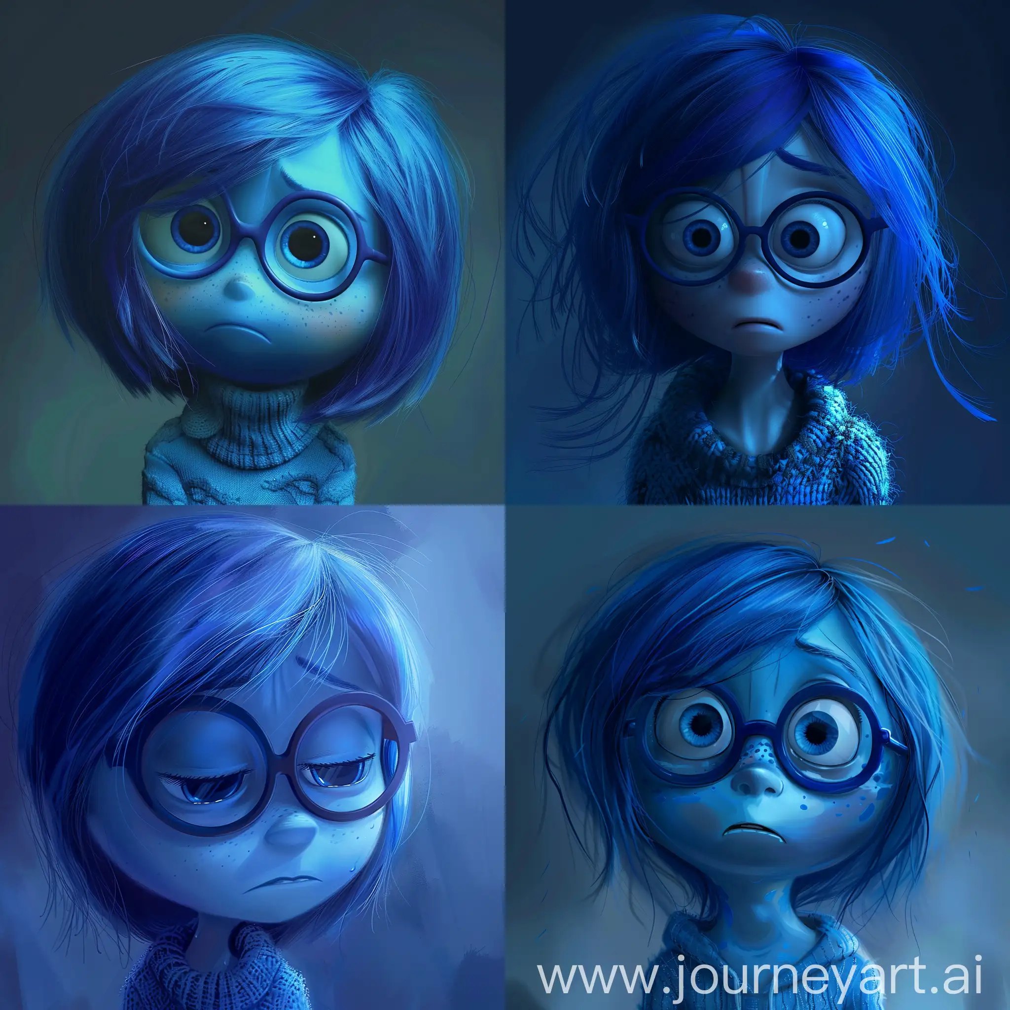 Realistic-Human-Figure-with-Blue-Hair-and-Glasses-in-Dark-Fantasy-Style