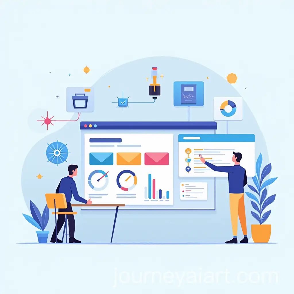 Sales-Management-Center-Illustration-for-Monitoring-Manager-Activity-and-Work-Pace