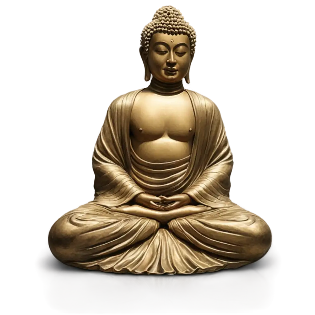 Buddha-Meditating-PNG-Image-Peaceful-Spiritual-Artwork-in-HighQuality-PNG-Format