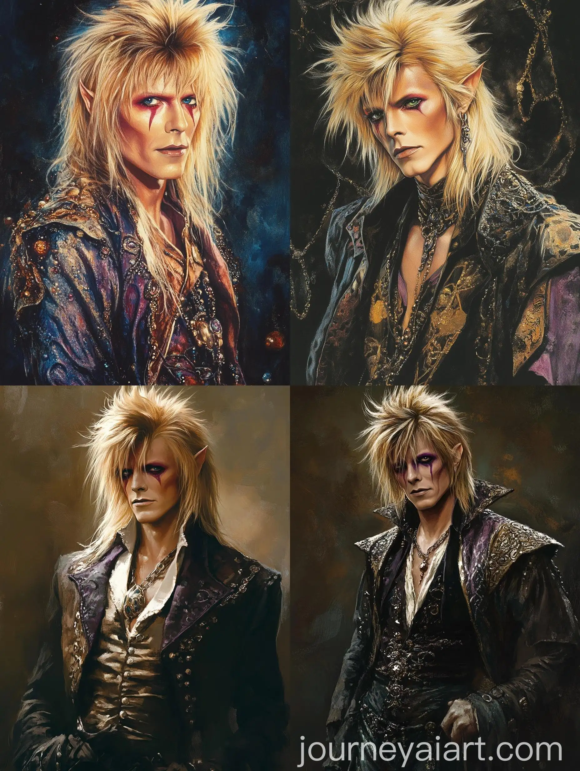 Fantasy-Art-Young-David-Bowie-as-Jareth-the-Goblin-King-in-Glamorous-Baroque-Outfit