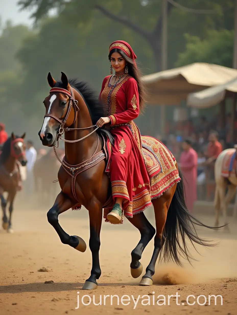 Traditional-Pakistani-Cultural-Dance-Majestic-Horse-in-34-Facebook-Cover-Size