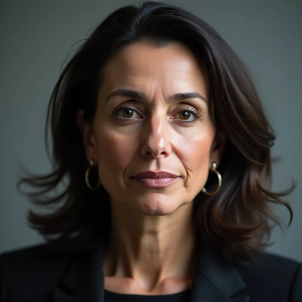 Portrait of a Female CIA Section Chief ArmenianAmerican Age 48