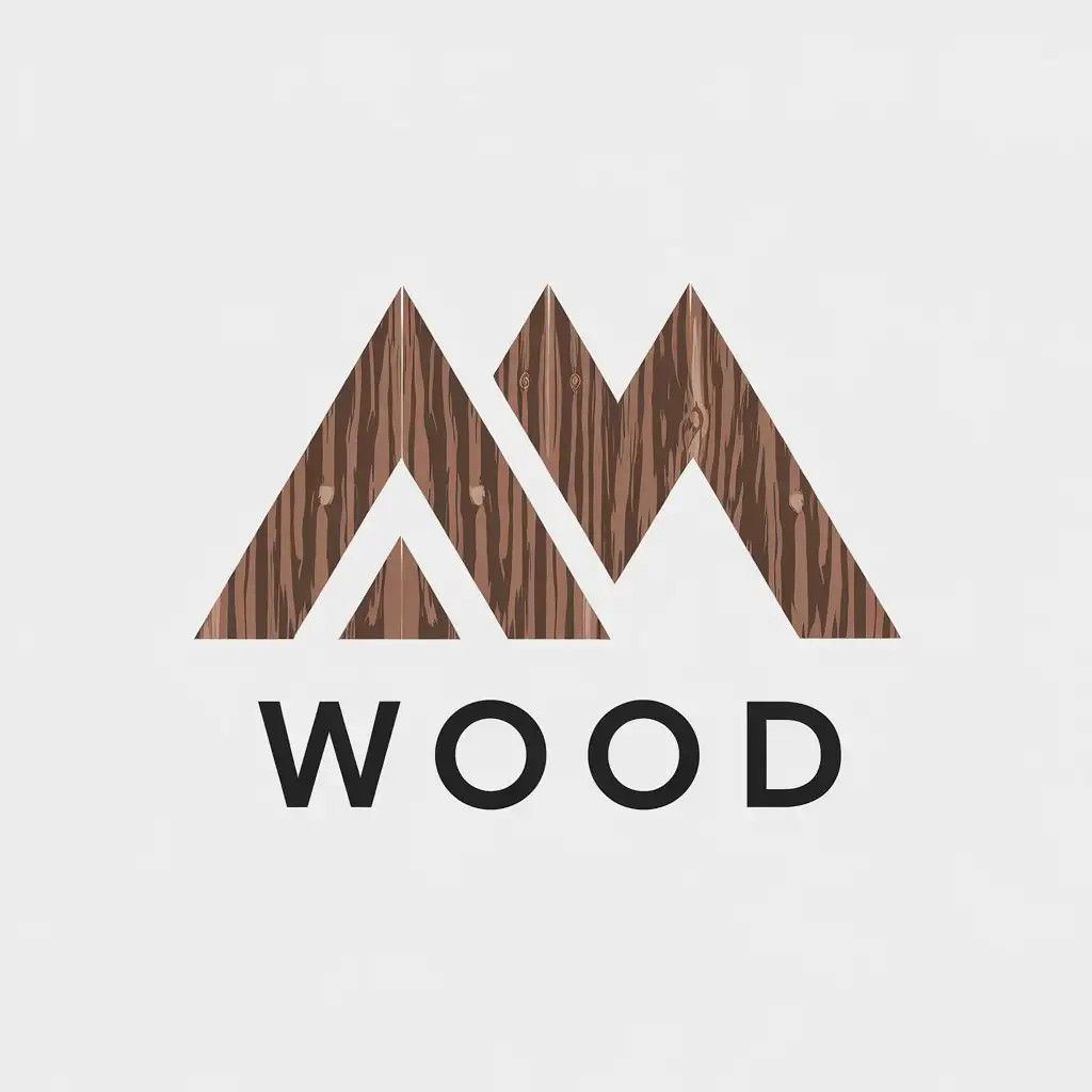 LOGO-Design-For-Wood-AM-Vector-Logo-in-Minimalistic-Style-for-Construction-Industry