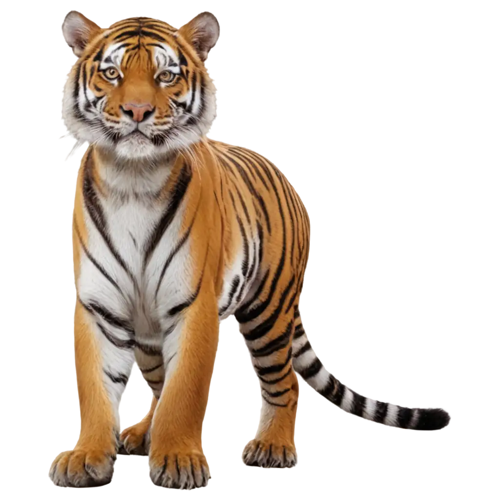 Elegant-Tiger-PNG-Majestic-Wildlife-Illustration-for-Digital-Projects