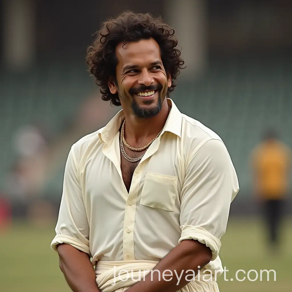 Sachin-Tendulkar-Wearing-a-Traditional-Dhoti