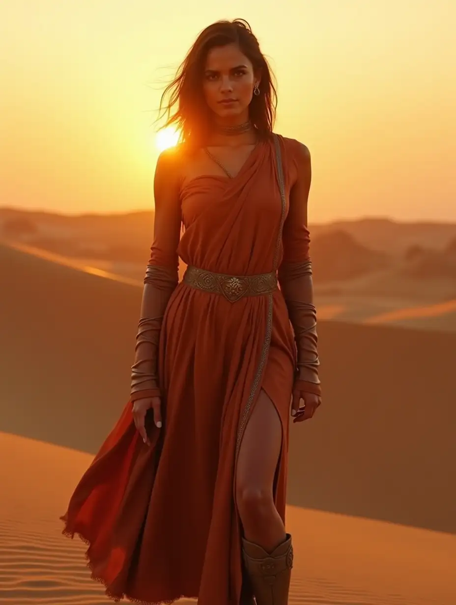 Dafne-Keen-as-Female-Dastan-in-Desert-Sunset-Prince-of-Persia-Inspired-Outfit