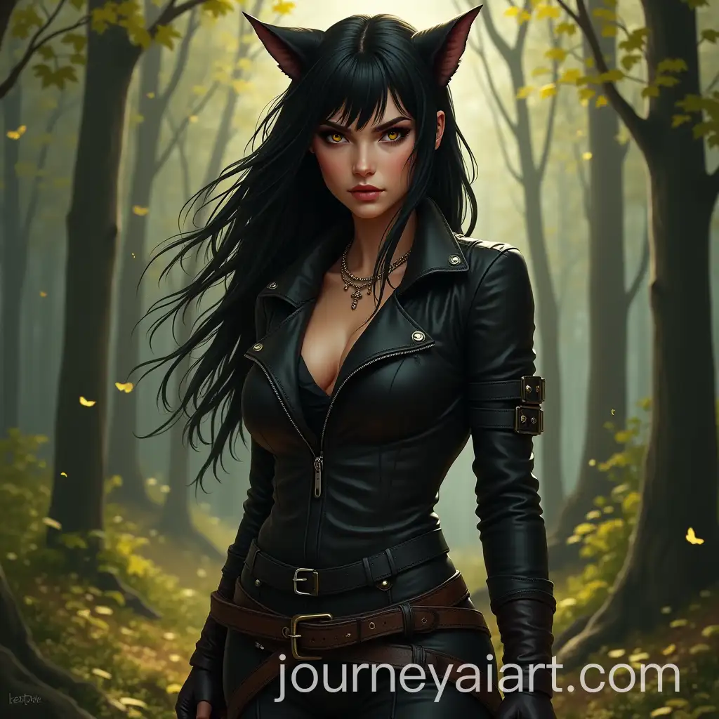 Mysterious-Shifter-Warrior-in-Forest-Dungeons-and-Dragons-Fantasy