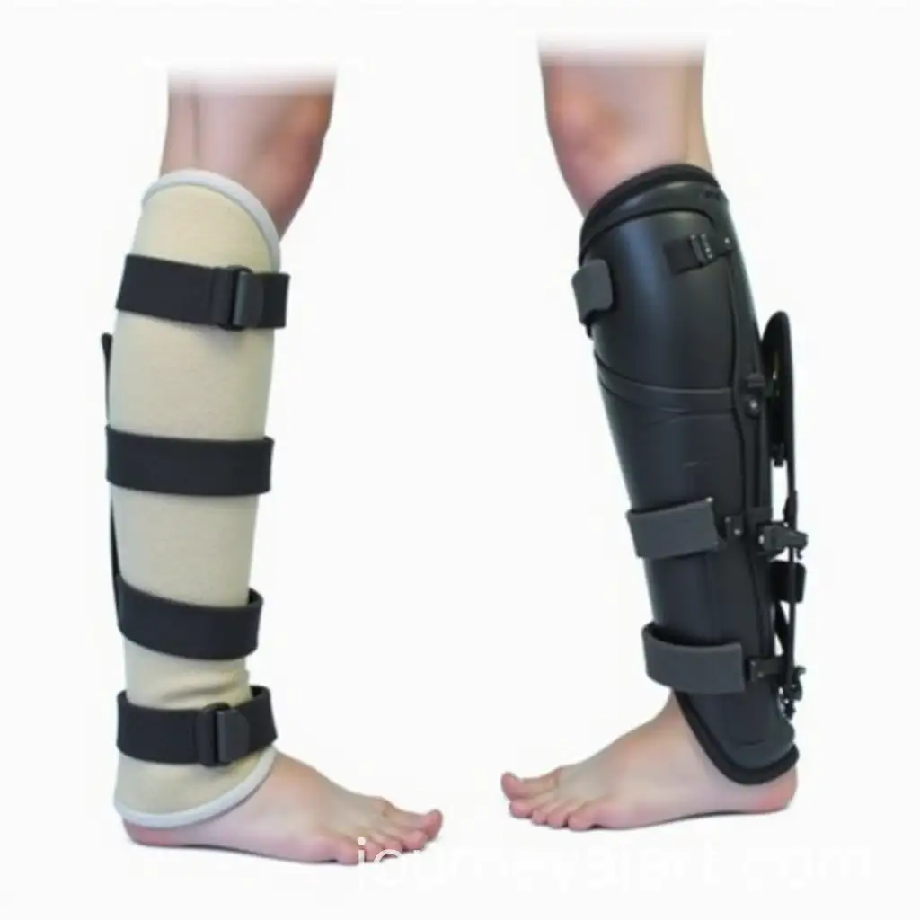 Adjustable-Leg-Splint-for-Fractures-with-Sponge-Straps-and-Height-Adjustment