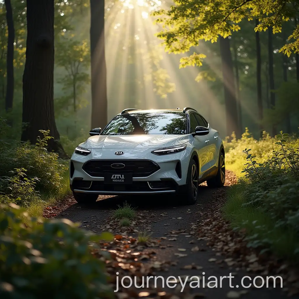 Futuristic-Kia-EV6-Surrounded-by-Nature