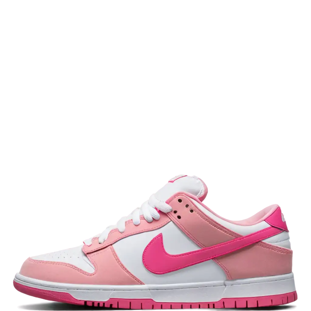 PNG-Image-Prompt-Pink-Nike-Dunk-Low