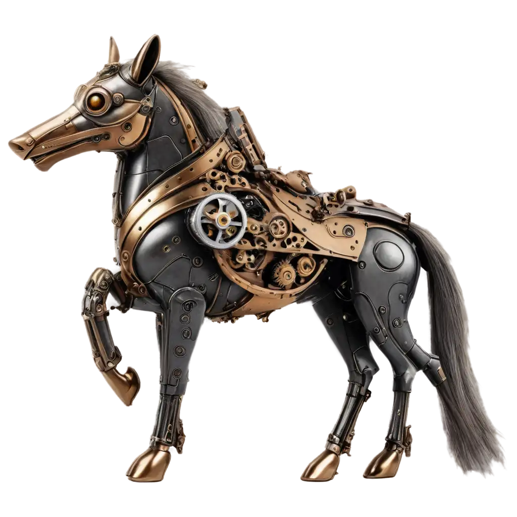 steampunk mechanical animal