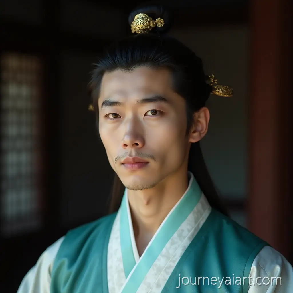 Northern-Chinese-Prince-in-Majestic-Hanfu-Portrait