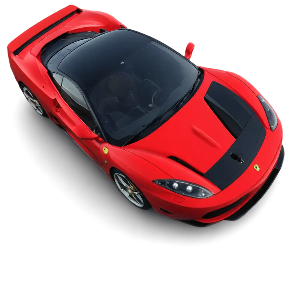 Red-Ferrari-PNG-Exquisite-Luxury-Car-Image-for-Visual-Impact