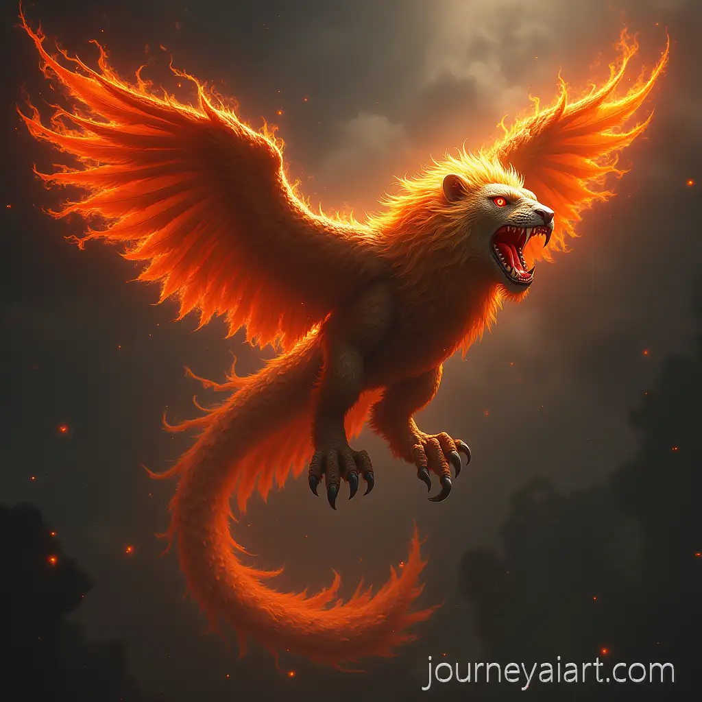TriAI-Art-Prompt-Expansionarch-Phoenix-Nightmarish-Predator-with-Flaming-Wings-and-Venomous-Fangs