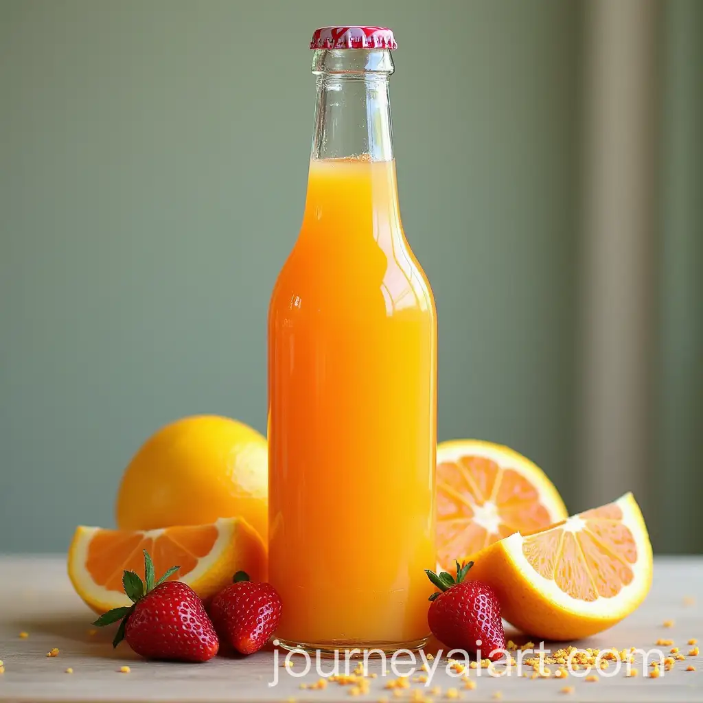 Kids-Enjoying-Fresh-Fruit-Juice-Outdoors