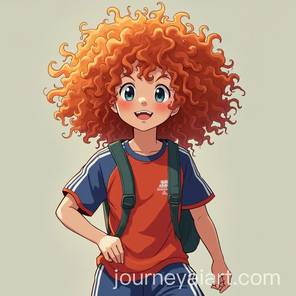 Redheaded-Girl-in-Adidas-Sportswear-Tadashi-Hiramatsu-Style