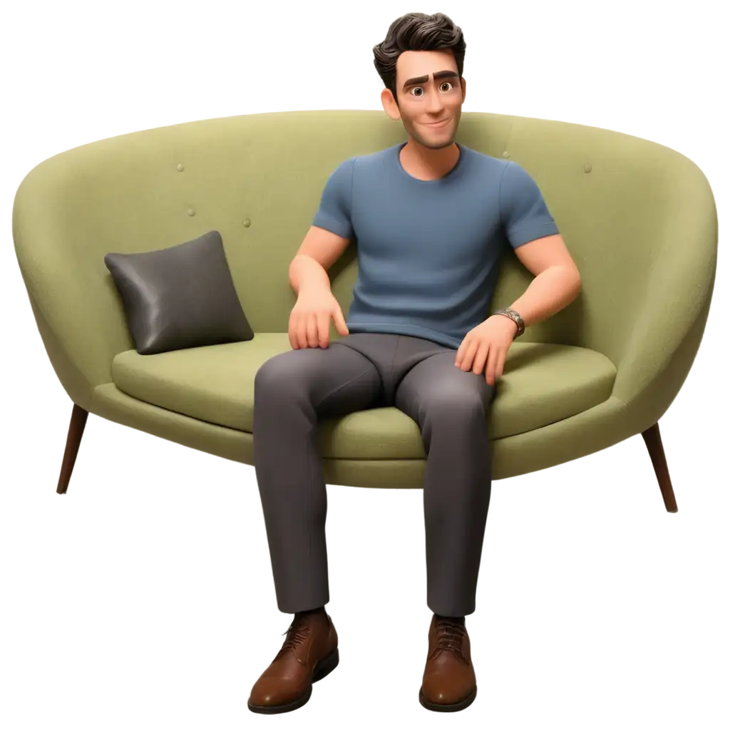 Cartoon-Man-Sitting-on-a-Sofa-HighQuality-PNG-Image-for-Versatile-Applications