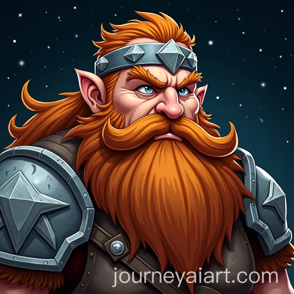 Rugged-Dwarf-Warrior-with-OrangeBrown-Beard-Against-Starry-Sky