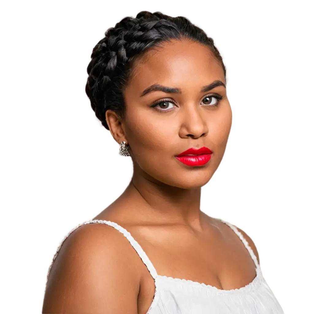 Closeup-ofAI-Art-Prompt-Analysis-Dark-BrownSkinned-Woman-PNG-with-Braided-Hair-and-Bold-Features-HighQuality-Image-Format