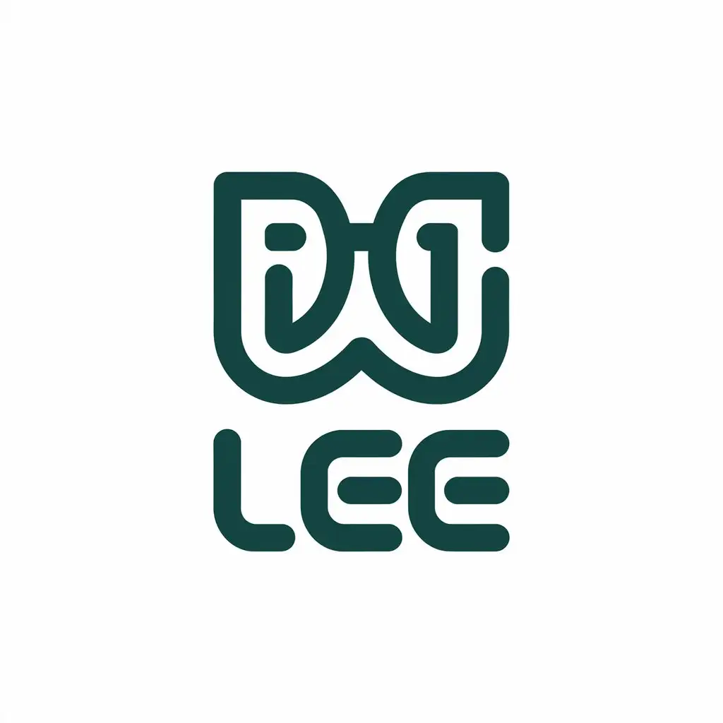 LOGO Design For LEE Wang Symbol in Events Industry with Clear Background