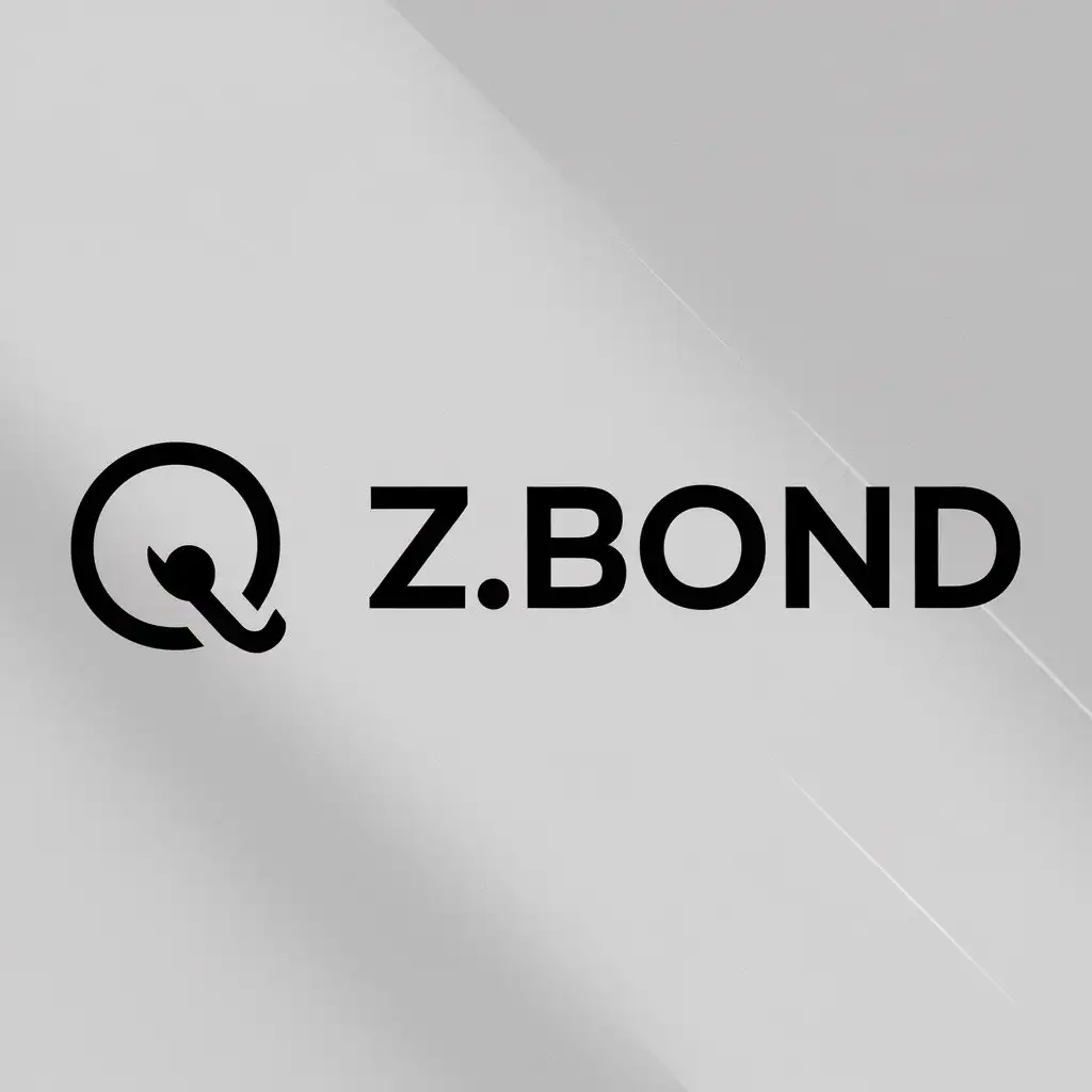 LOGO-Design-For-Qzbond-Minimalistic-Symbolic-Design-with-Clear-Background