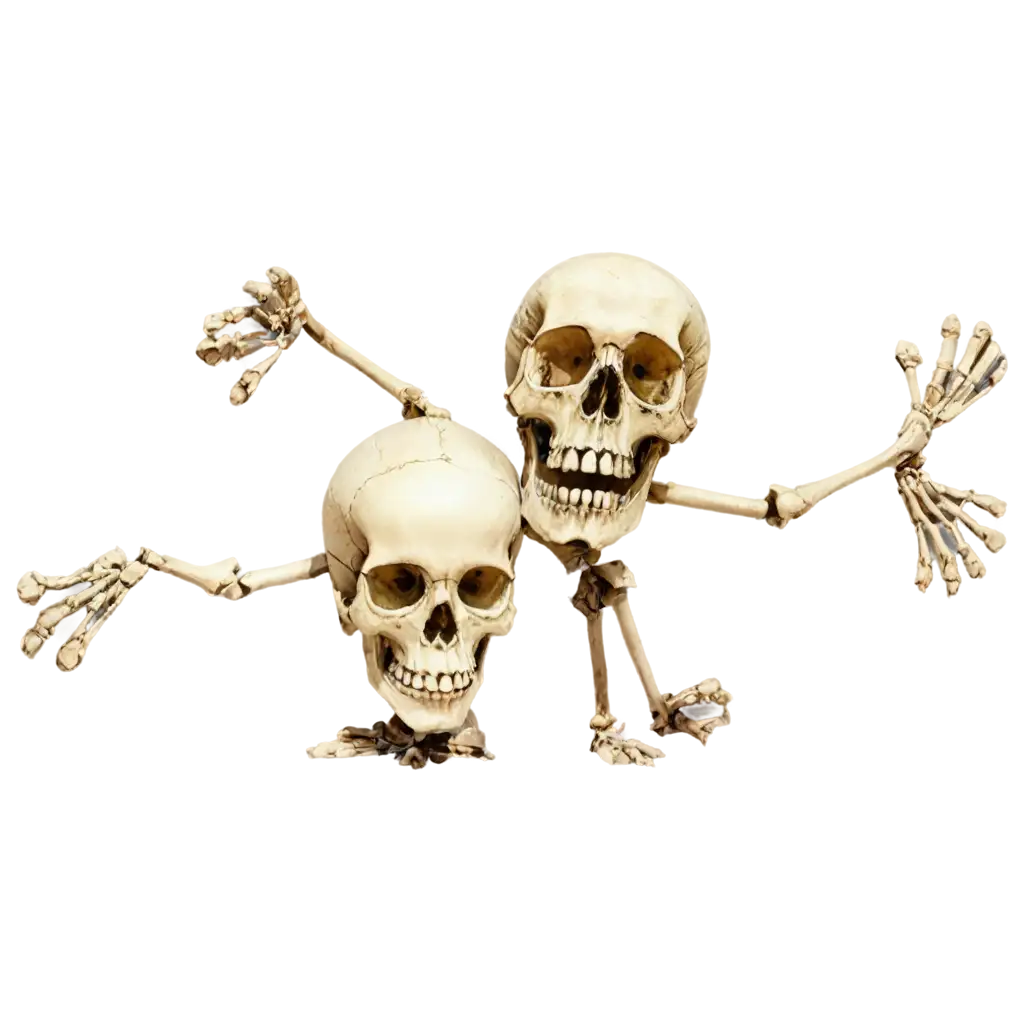 Two-Dancing-Skulls-PNG-Image-for-Unique-Digital-Designs-and-Visuals