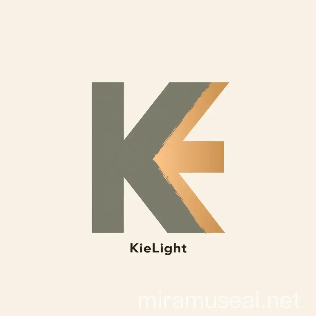 Logo Design for KieLight Hair Lightener Brand