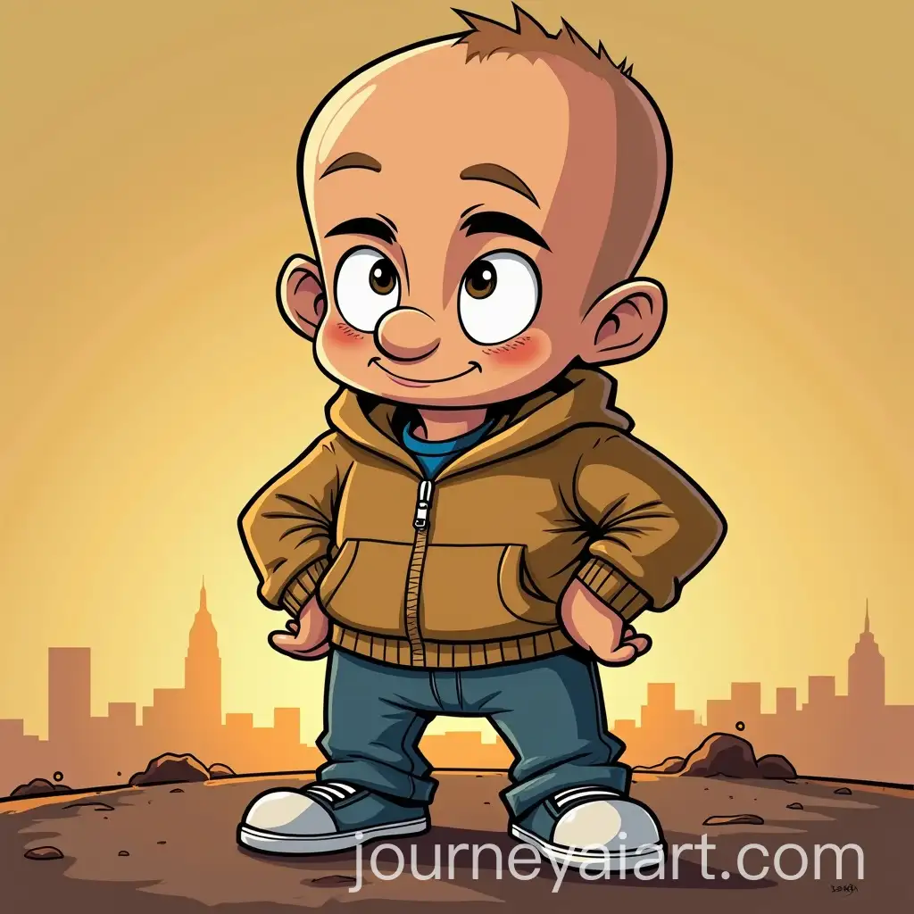 Joe-Rogan-Cartoon-Logo-Design-with-Bold-Iconography