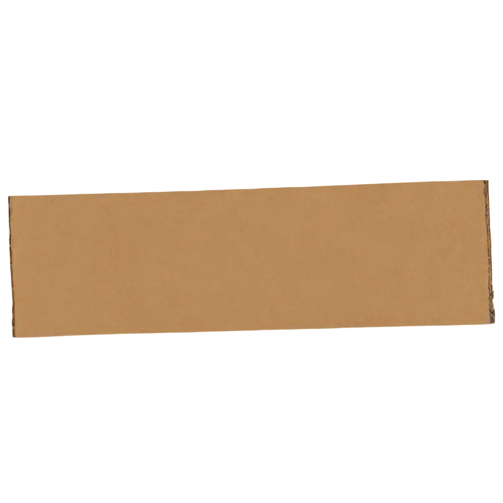 Long-Cardboard-Sign-PNG-Image-for-Versatile-Design-Applications