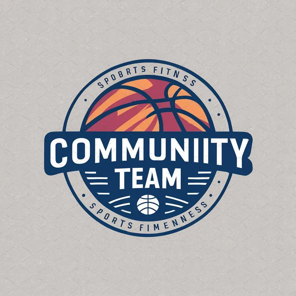 LOGO-Design-For-Community-Team-Basketball-Game-Theme-with-Team-Logos